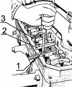 Регулировка зазора в клапанах